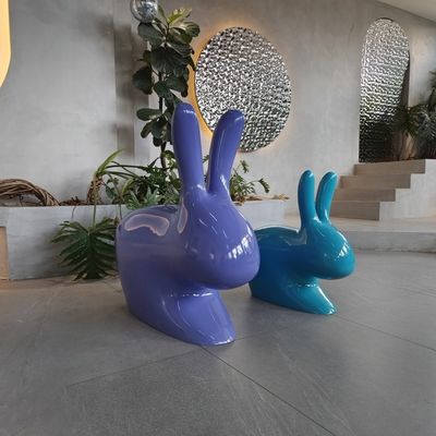 Large Lightweight Fiberglass Furniture With Personalized Logos Resin Table Sets