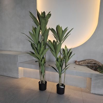 Indoor / Outdoor Plastic Artificial Plants Waterproof 120-150cm