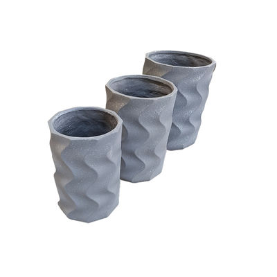 Modern Style Fiber Clay Planter D340*H360 Waterproof And Fireproof