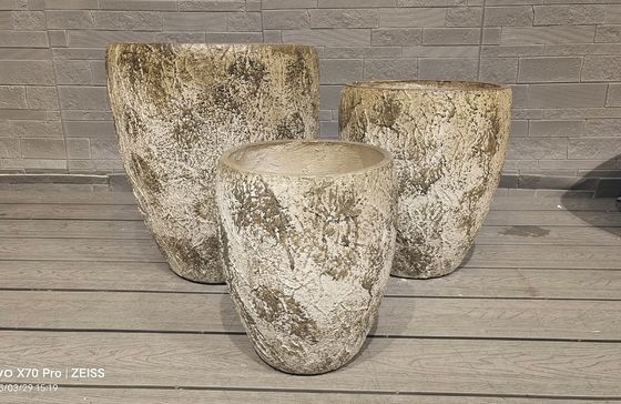 Indoor Decoration Reinforced Clay Planter for Warmer Camping Burners and Charcoal Oven