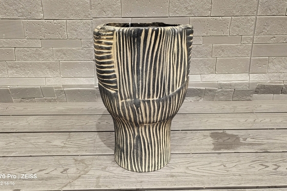 Frost Resistant Fiber Cement Pot Drainage Holes for Easy Planting and Maintenance